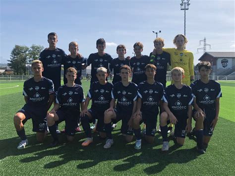 U15 R2 Nouveau succès contre le Nivolet GFA Rumilly Vallières