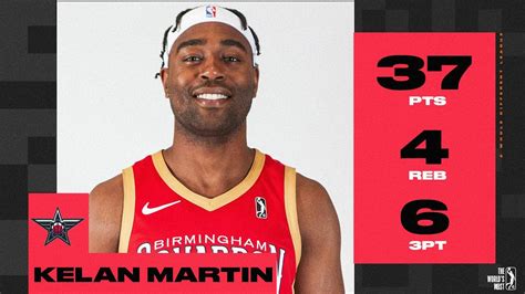 Kelan Martin LIGHTS UP The Court For 37 Points 6 3PT For Squadron