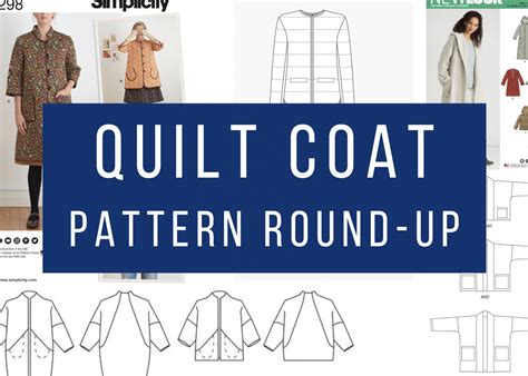 Quilt Coat Pattern Round-Up - Patchwork and Poodles