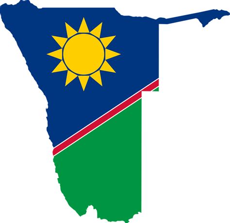 Namibia Flagge Karte Kostenlose Vektorgrafik Auf Pixabay Pixabay