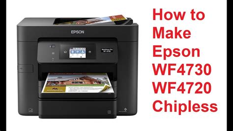 How To Install Chipless Firmware Into The Epson Workforce Pro Wf