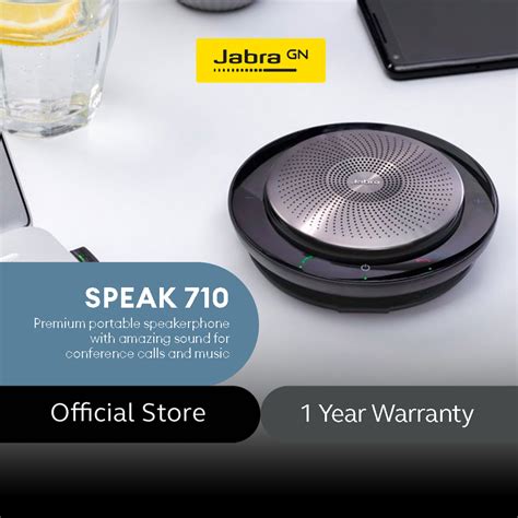 Jabra Speak Wireless Bluetooth Speaker For Softphone And Mobile