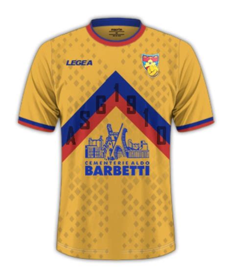 Gubbio 1910 2020 21 Third Kit