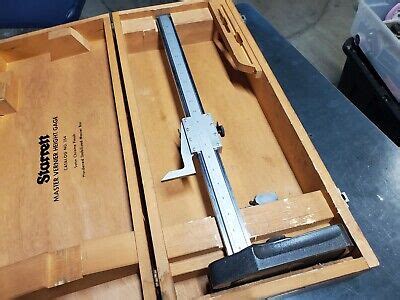 Starrett No 254 Master Vernier Height Gauge EBay