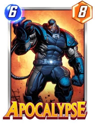 Apocalypse Marvel Snap Cards Out Of Games