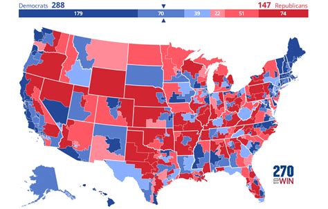 2022 House Election Interactive Map 270towin