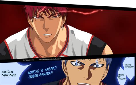 Kagami Vs Aomine By Wowauwero On Deviantart