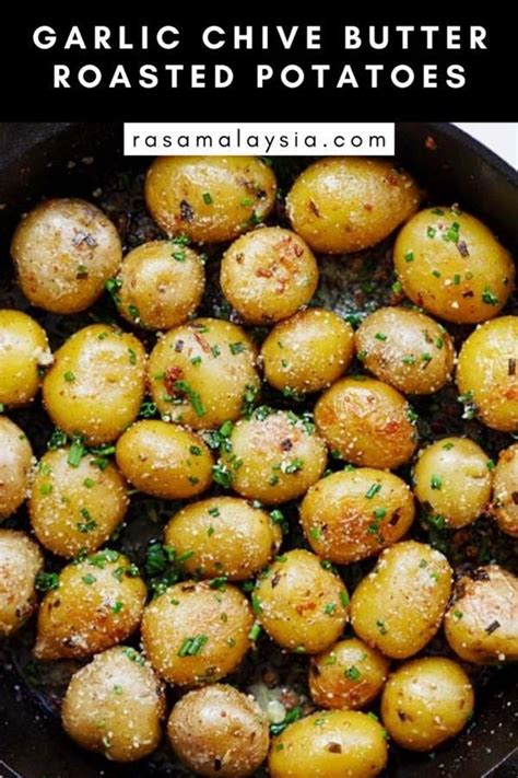 Lemon Herb Roasted Potatoes Best Roasted Potatoes Rasa Malaysia