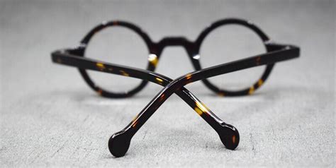 Hand Made Small Vintage Round Eyeglass Frames Full Rim Acetate Glasses Men Women Ebay