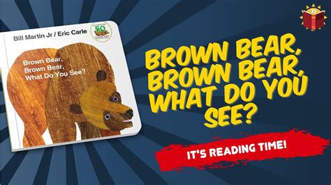 Brown Bear Brown Bear What Do You See Reading Books For Kids Youtube