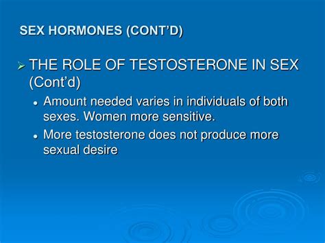 Ppt Sex Hormones Powerpoint Presentation Free Download Id6057149