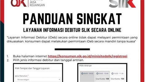 BI Checking Berubah Jadi SLIK OJK Berikut Pengertian Skor Kredit Dan