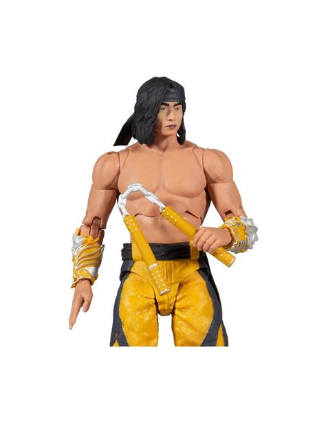 Figura Mortal Kombat Liu Kang Fighting Abbott Action Figure Cm