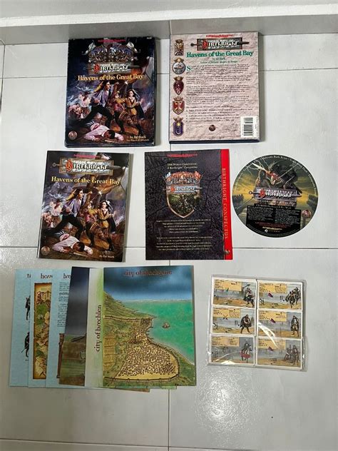 Very Rare Dungeon Dragon Ad D Birthright Campaign Expansion Havens Of