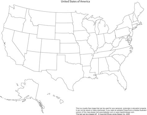 50 States Map Blank Printable Printableblank Net