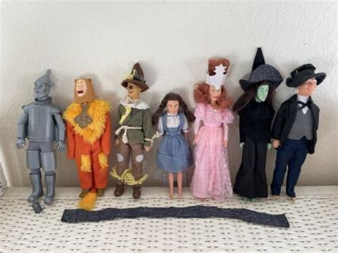 Vintage 1980s Wizard of Oz-set of 7-dolls With Accessories | #4635901424