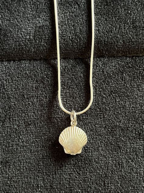 Scallop Shell Necklace Harriet Glen Creations