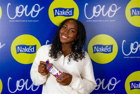 Naked Juice Just Tapped Coco Gauff To Be Its New Chief Smoothie Officer