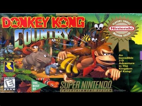 Live Donkey Kong Country At Zerar Super Nintendo C