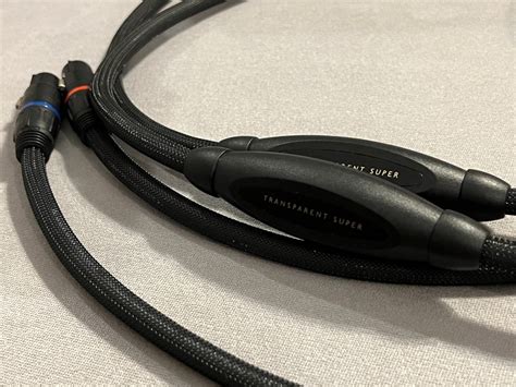 Transparent SUPER BALANCED XLR-2m, Audio, Other Audio Equipment on ...
