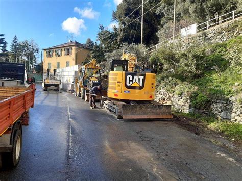 Frana Varazze 350 Mila Euro Per Riaprire La Strada Inizio Settimana