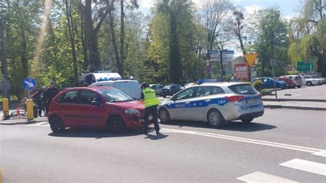 54 letni rowerzysta został potrącony w Strzelcach Opolskich Trafił do