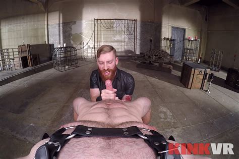 Gay Bondage Blowjob VR Porn Movie