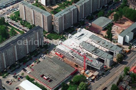 Aerial photograph Berlin Hohenschönhausen Construction site for the