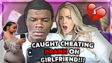 Caught Cheating Prank On Girlfriend She Cried Youtube