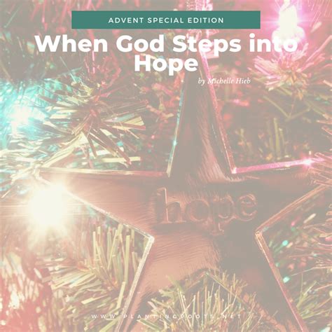 When God Steps Into Hope Planting Roots Strength To Thrive Military