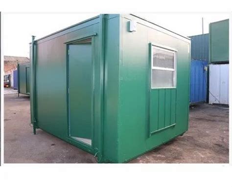 Mild Steel Paint Coated Prefab Security Cabin At Rs 45000 In Hyderabad