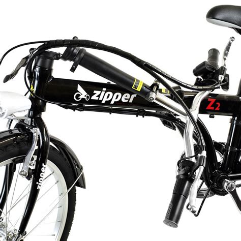 Electric Bike Compact Folding Zipper Z2 Electric Bike E Bike 20 Tyres