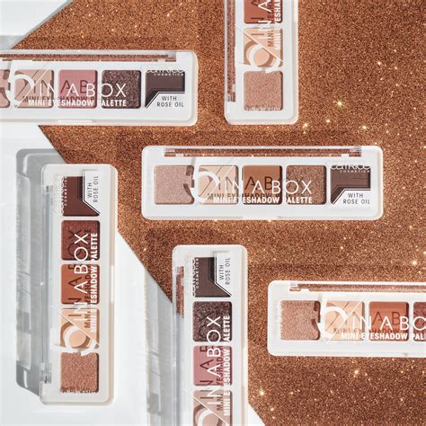 CATRICE 5 In A Box Mini Eyeshadow Palette Golden Nude Look Online Entdecken