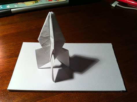 paper rocket origami ~ easy origami instructions for kids crafts