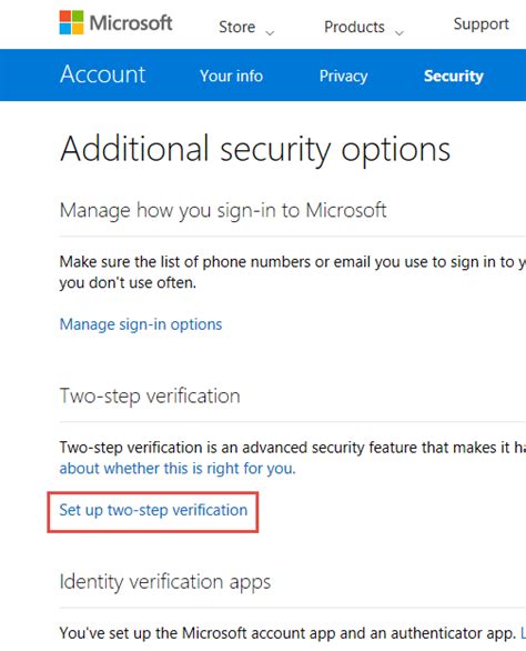 Set Up Two Step Verification Microsoft Authenticator Vseed