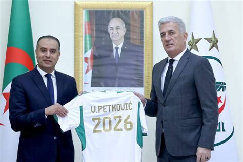 Algérie Nouveau sélectionneur Vladimir Petkovic dévoile ses objectifs