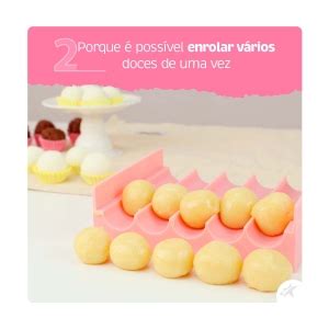 Enrolador De Doce Enrolador Brigadeiro Placa Boleadora 12g