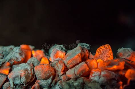 Hot Coals Stock Image Image Of Heat Flame Texture