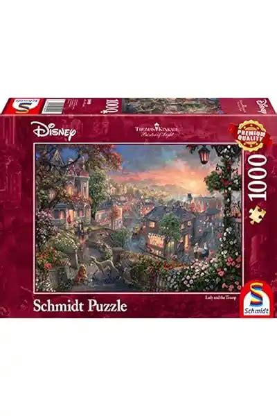 Schmidt Thomas Kinkade Disney Lady And The Tramp Jigsaw Puzzle