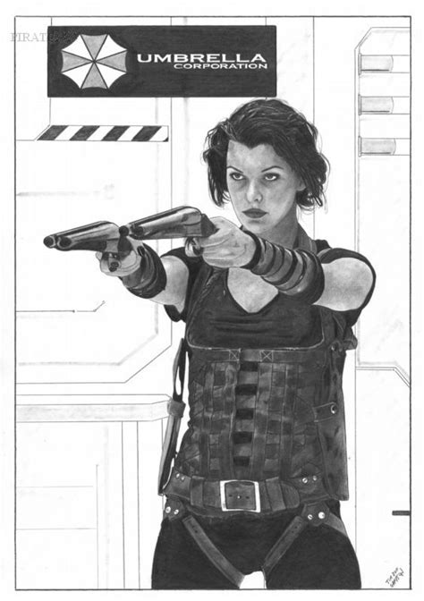 Milla Jovovich Resident Evil Poster Wall By Tim Grayson In Anthony