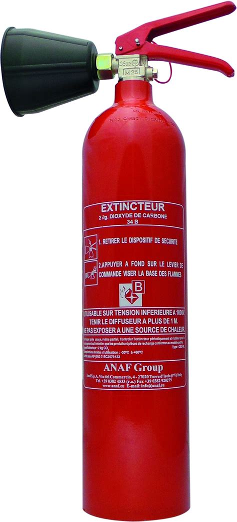 Extincteur A Dioxyde De Carbone Kg Classe De Feu B Hydrocarbure