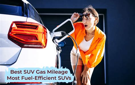 Best SUV Gas Mileage: Most Fuel-Efficient SUVs