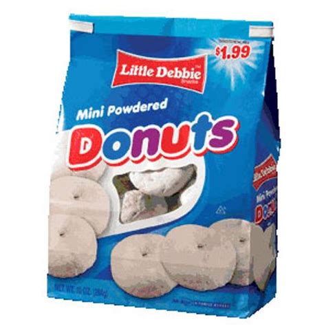 Little Debbie Mini Powdered Donuts