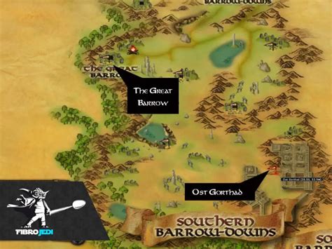 Lotro The Barrow Downs Deed Guide Helpful Maps