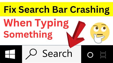 How To Fix Search Bar Crashing Or Closing Problem In Windows