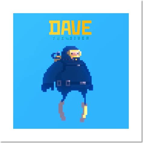 Dave The Diver Underwater002 By Buff Geeks Art Art Prints Art Diver