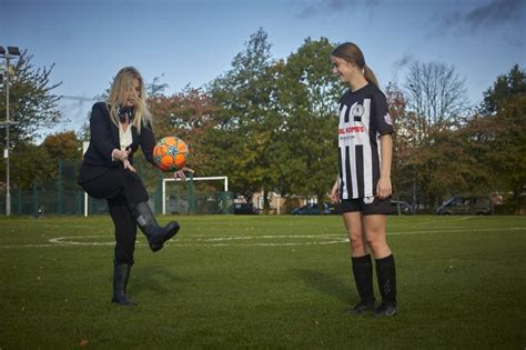 Beal Sponsors Girls Football Team Kit