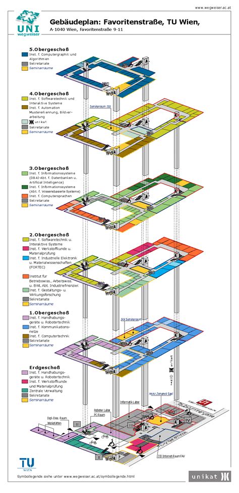 Vienna University of Technology Building Map - Favoritenstraszlige 9-11 ...