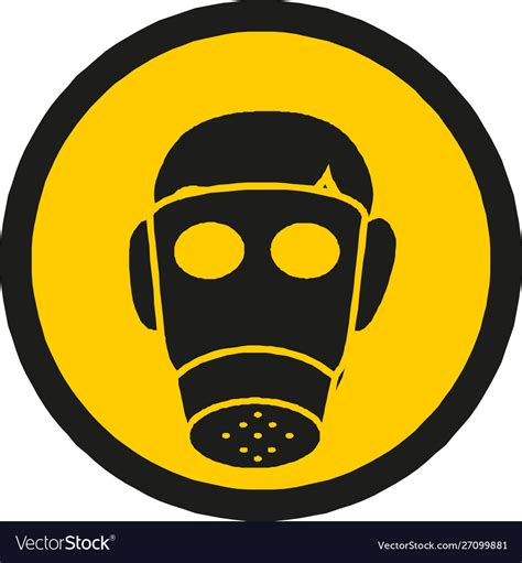 Gas Mask Sign