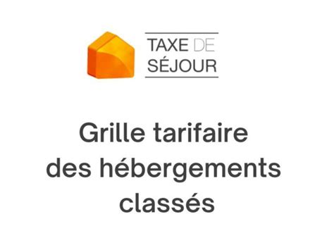 Taxe De S Jour Tarification Office De Tourisme Sanary